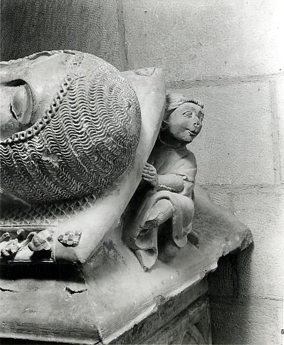 Detall de la tomba d'Àlvar II de Cabrera, germà d’Ermengol X i vescomte d’Àger. Museu The Cloisters, Nova York. Fotografia de: Pol Junyent Molins.